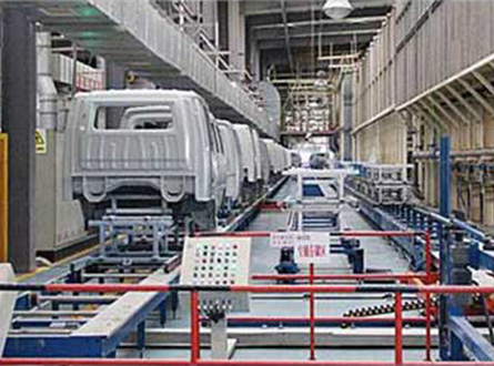  機械設備塗裝通（tōng）風應用