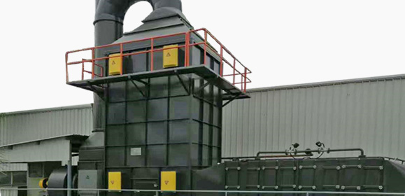 不鏽鋼立式濕式靜電（diàn）除塵器